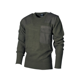MFH BW sweter z kieszenią, oliwkowy