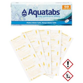 MFH dezynfekcja wody Medentech Aquatabs, 50 tabletek