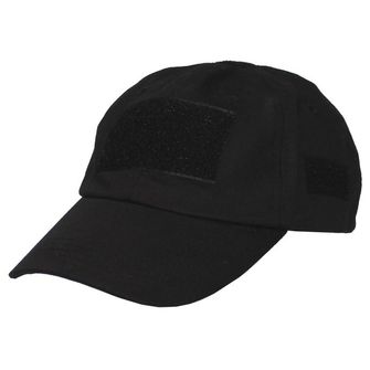 MFH Operations czapka z daszkiem z panelami velcro, czarna