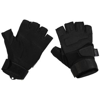 MFH Tactical rękawice bez palców 1/2, czarne