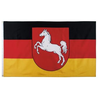 Flaga MFH Dolna Saksonia, poliester, 90 x 150 cm
