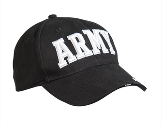 Mil-Tec ARMY czapka z daszkiem, czarna