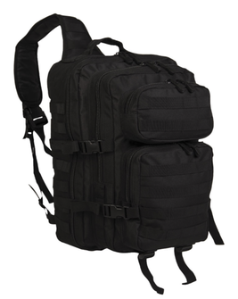 Mil-tec Assault large plecak na jedno ramię, czarny 29L