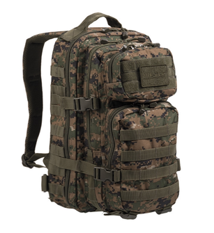 Mil-Tec US assault Small plecak digital woodland, 20L