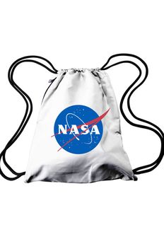 NASA Gym plecak sportowy, biały