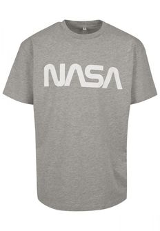 NASA męska koszulka Heavy Oversized, szara