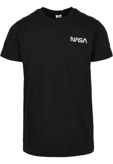 NASA męska koszulka Rocket Tape, czarna