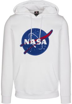 NASA Southpole Insignia Logo męska bluza z kapturem, szara