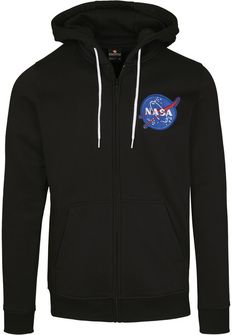 NASA Southpole męska bluza z kapturem, czarna