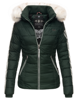 Navahoo KHINGAA´S Damska kurtka zimowa z kapturem, zielona