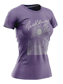 Northfinder sportowa koszulka damska JAYLEEN, fioletowa