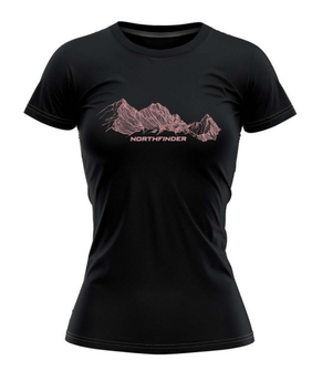 Northfinder koszulka damska KENYA, czarna