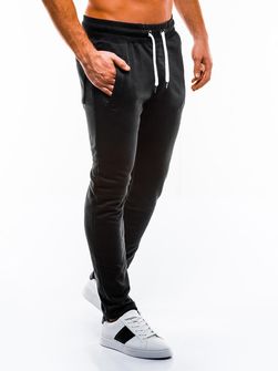 Ombre spodnie dresowe męskie P866, czarny