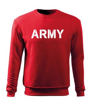 DRAGOWA bluza męska army,  czerwony 300g/m2