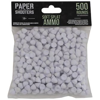 PAPER SHOOTERS Amunicja Paper Shooters, 500 sztuk