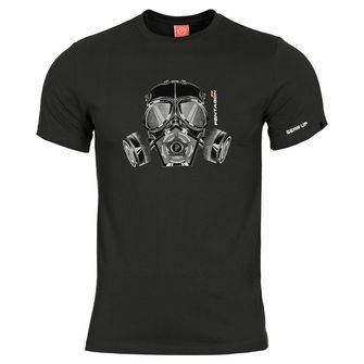 Pentagon Gas Mask koszulka, czarna
