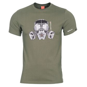 Pentagon Gas Mask koszulka, oliwkowa