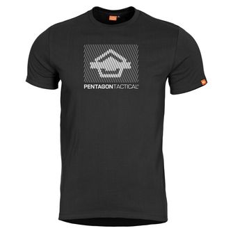 Pentagon  Parallel tričko, czarna