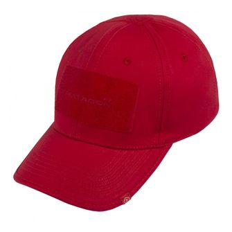 Pentagon taktyczna czapka z daszkiem, czerwona