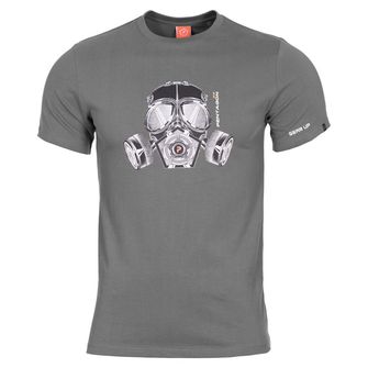 Pentagon Gas Mask koszulka. wolf grey