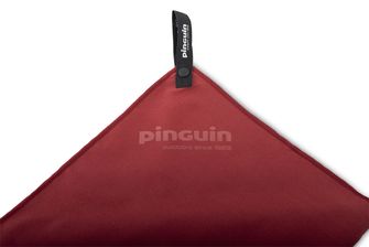 Ręcznik Pinguin Micro Logo 75 x 150 cm, czerwony