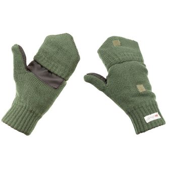 Rękawice z dzianiny MFH z izolacją 3M™ Thinsulate™, zielony OD