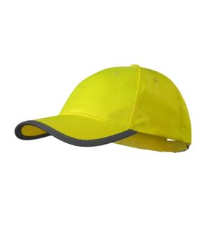 Rimeck czapka odblaskowa, fluorescencyjna żółta