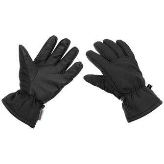 Rękawice MFH Softshell z izolacją 3M™ Thinsulate™, czarne