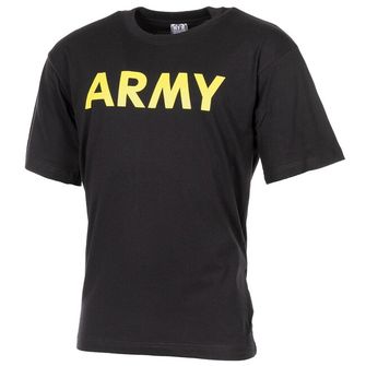 Koszulka z krótkim rękawem MFH Army, czarna