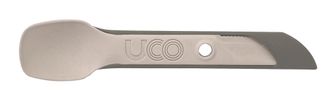 Zestaw sztućców UCO Switch z pętlą do mocowania i uchwytem na widelec do piasku Spork