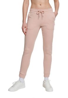 Urban Classics Ladies Sweatpants damskie spodnie dresowe, różowe