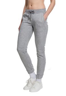 Urban Classics Ladies Sweatpants damskie spodnie dresowe, szare