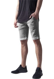 Męskie spodnie dresowe Short Urban Classics, szare