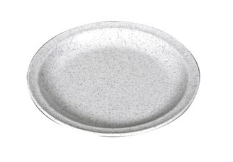 Waca Talerz płaski z melaminy o średnicy 23,5 cm, granitowy