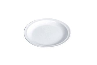 Melaminowy talerz deserowy Waca o średnicy 19,5 cm, biały