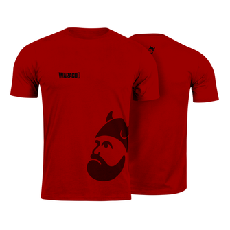 WARAGOD koszulka z krótkim rękawem BigMERCH, czerwona 160g/m2