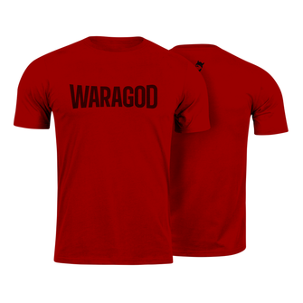 WARAGOD koszulka z krótkim rękawem FastMERCH, czerwona 160g/m2