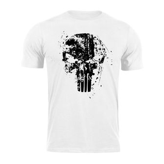 DRAGOWA koszulka z krótkim rękawem Frank the Punisher, biała 160g/m2