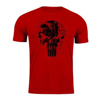 DRAGOWA koszulka z krótkim rękawem Frank the Punisher, czerwona 160g/m2