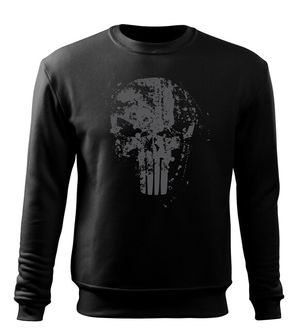 DRAGOWA bluza męska Frank The Punisher, czarny 300g/m2