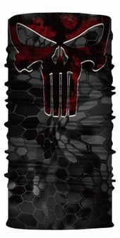 WARAGOD Värme wielofunkcyjny komin Bloody Punisher Skull