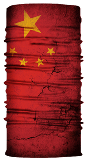 WARAGOD Värme wielofunkcyjny komin, chińska flaga