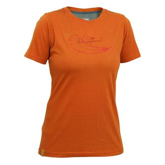 Koszulka Warmpeace Lynn Lady, kaldera pomarańczowa