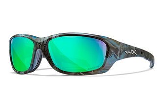 WILEY X GRAVITY okulary przeciwsłoneczne polaryzacyjne, zielone lustrzane